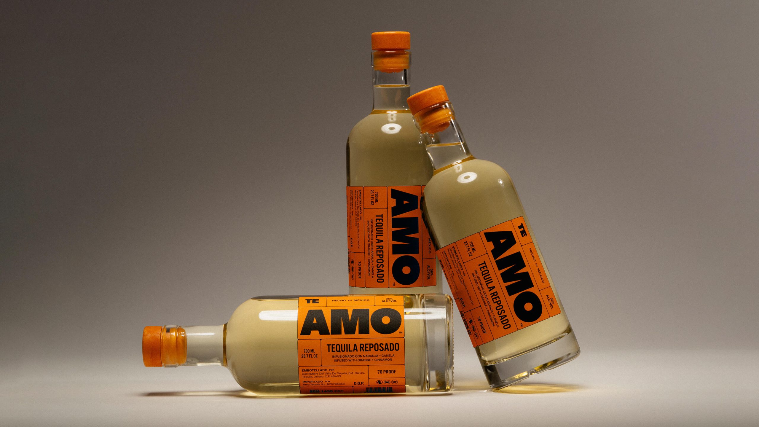 Differentiating Your Tequila Brand Might Just Take A Color Shift; Amo Tequila Goes Orange