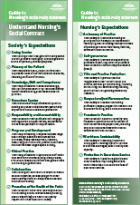 Guide to Nursing’s Social Policy Statement Bookmarks