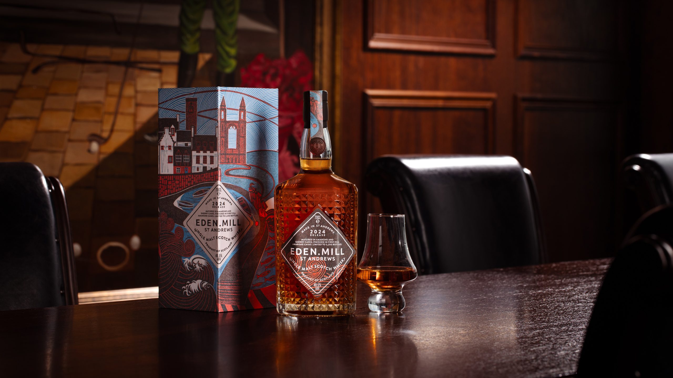 Celebrating the Craftsmanship of Art and Whisky With Eden Mill’s St Andrews Collection